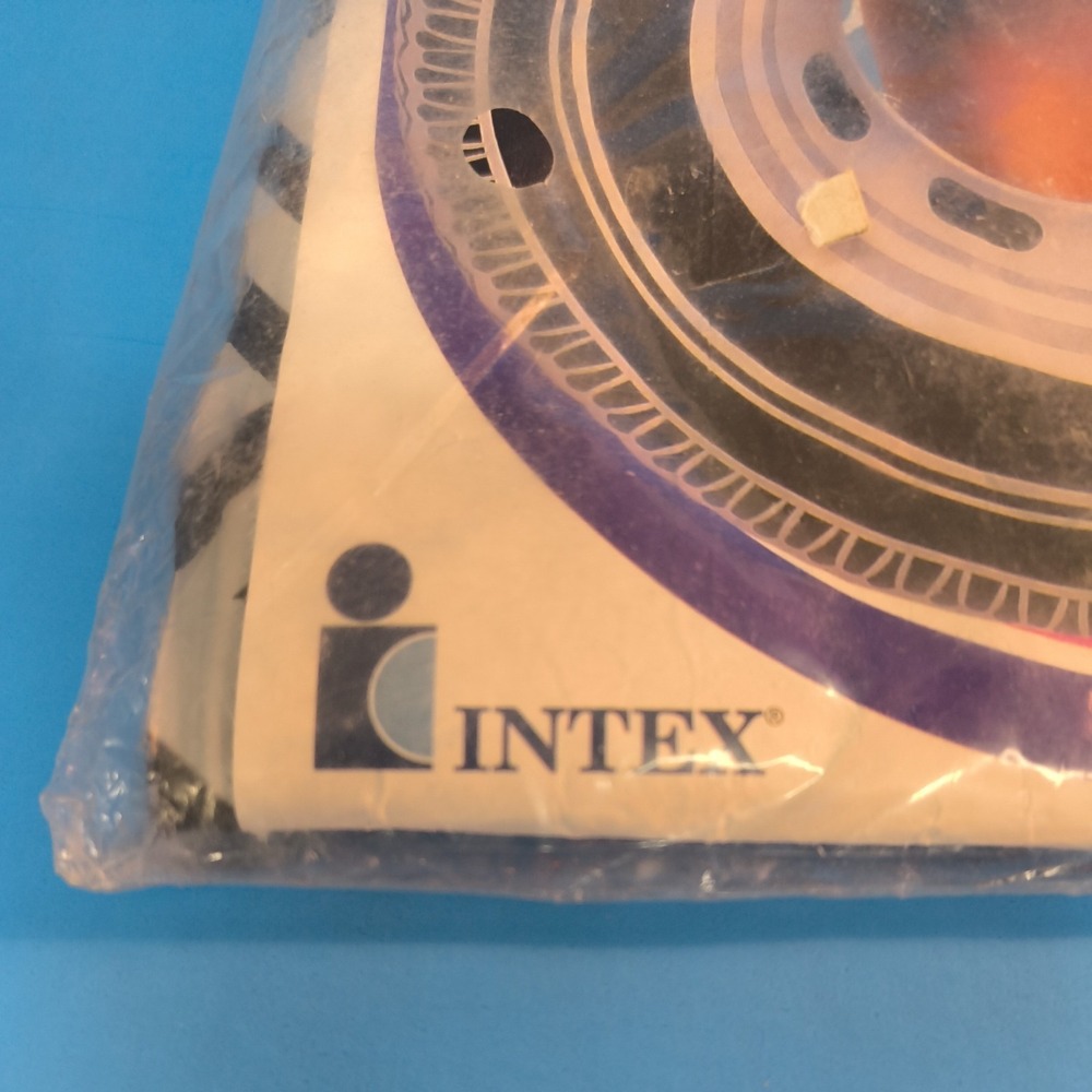 Intex Pool Floatie Radial Champs 36" Vinyl Tire Tube The Wet Set 52952 1997 - Picture 2 of 6